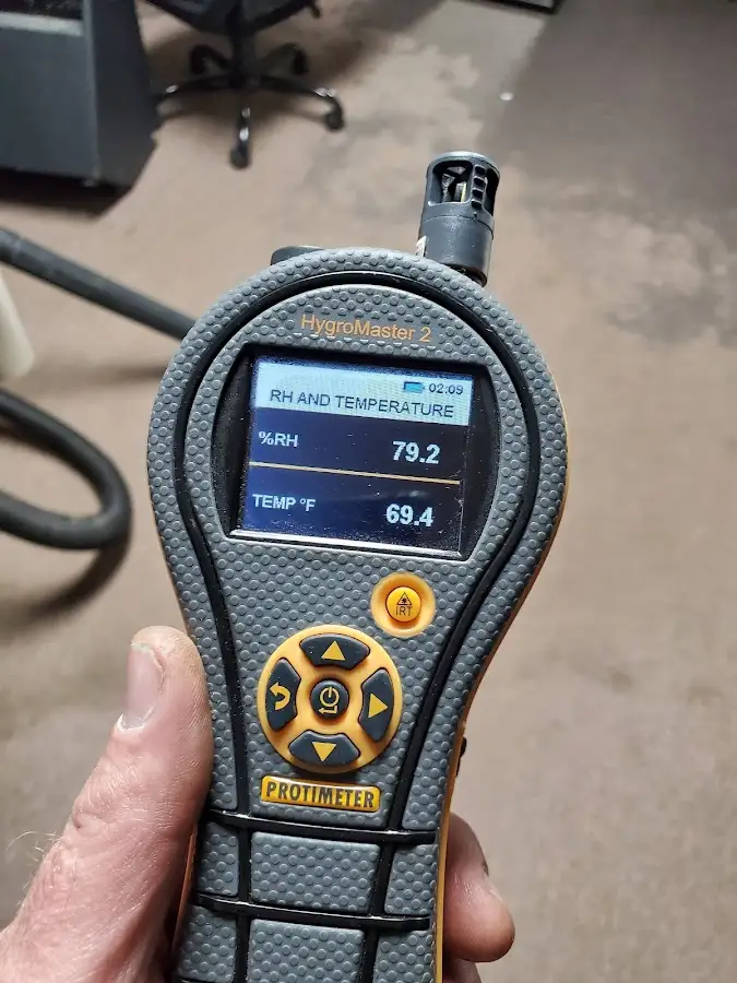 Moisture meter humidity assessment for Fire & Smoke Damage Restoration in Santa Barbara